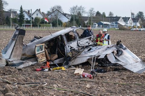 Bonn: Die Absturzstelle
