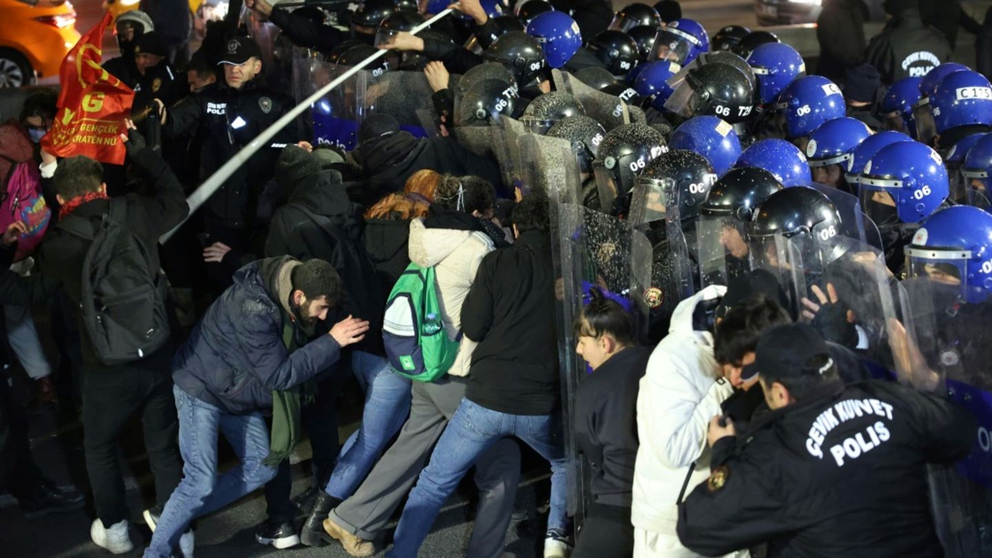 Proteste in der türkischen Stadt Ankara