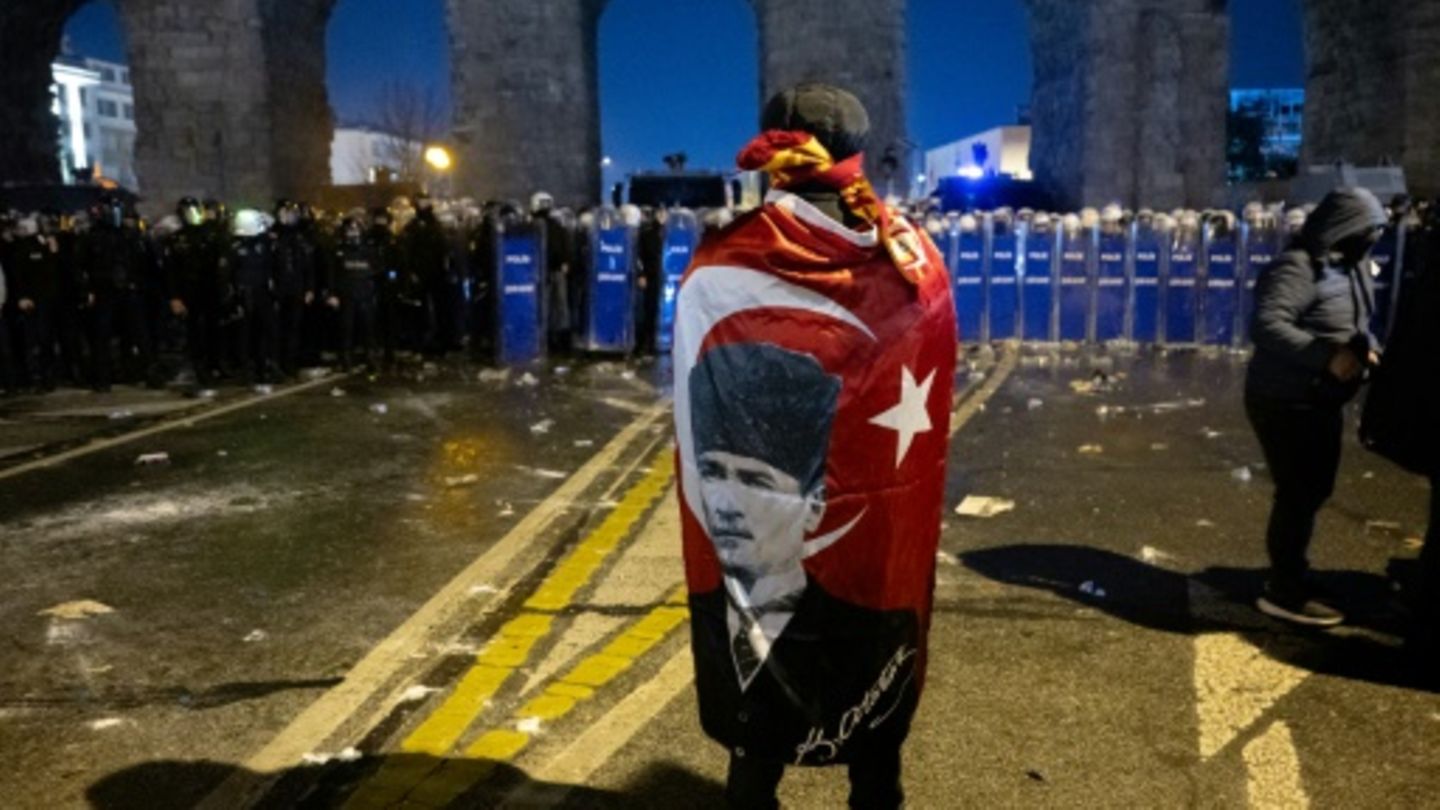Protest in Istanbul