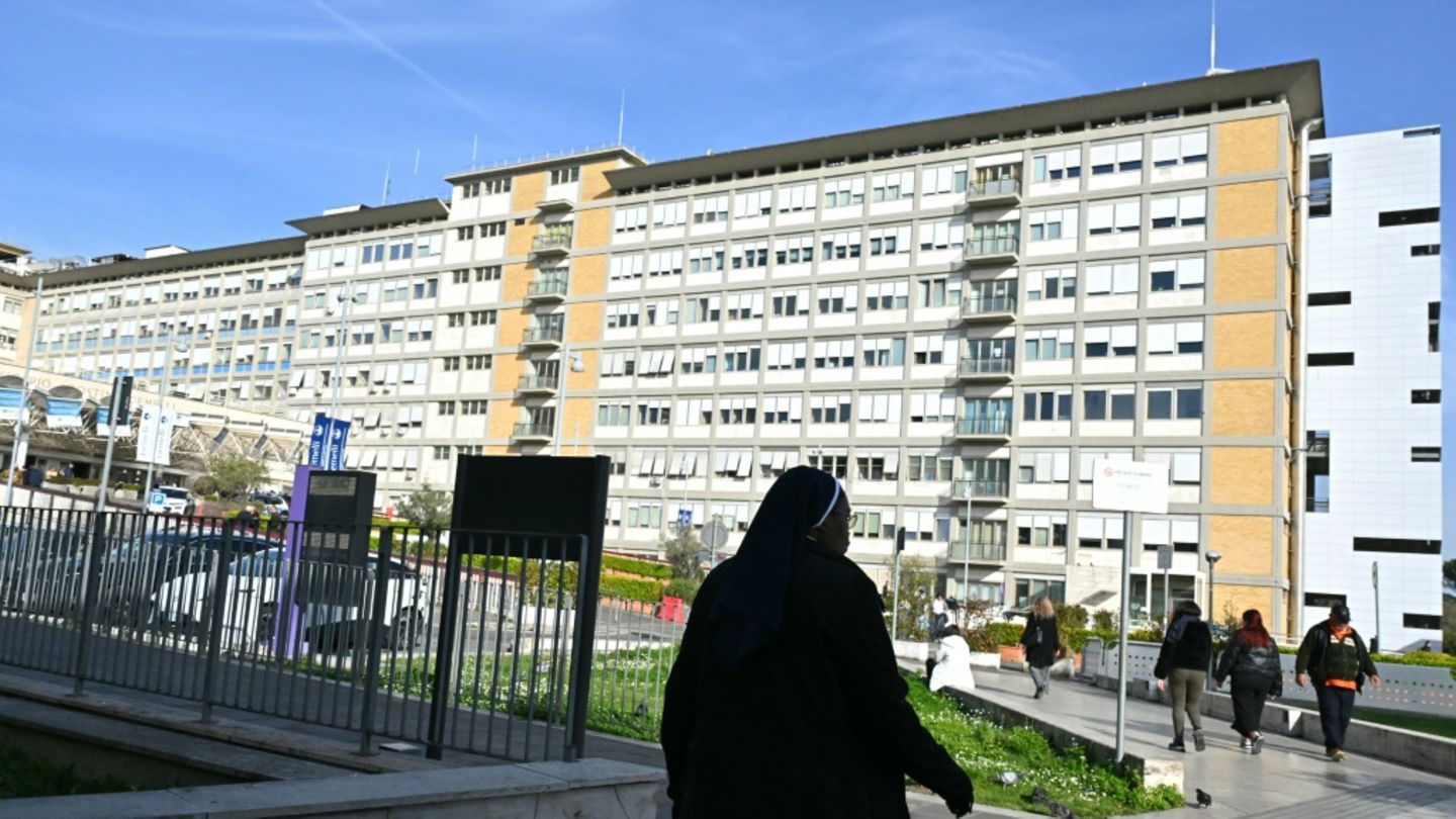 Das Gemelli-Krankenhaus in Rom