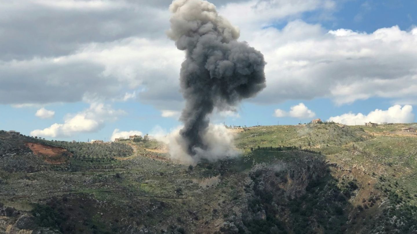 Israelischer Artillerieangriff im Südlibanon