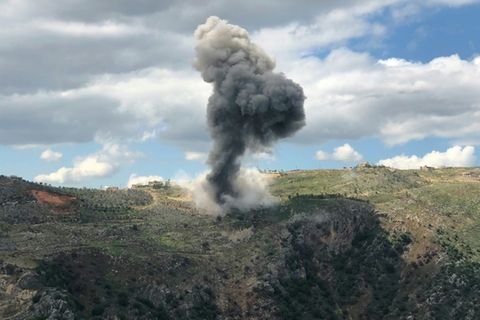 Israelischer Artillerieangriff im Südlibanon