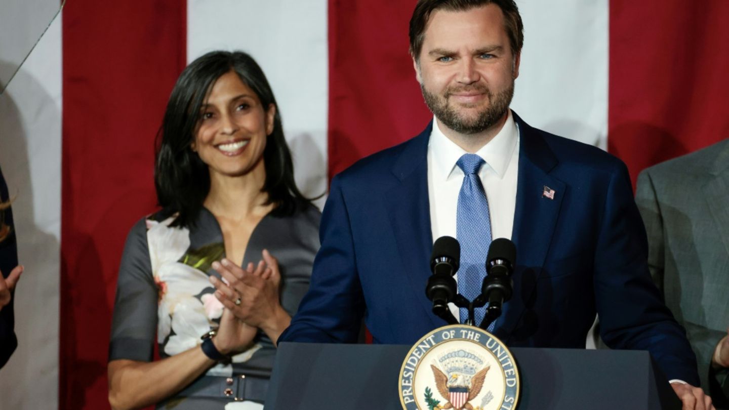 Usha und JD Vance