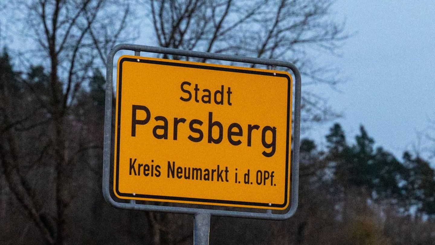 In Parsberg in Bayern hat es einen Toten auf einer Feier gegeben