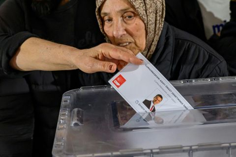 Stimmabgabe bei CHP-Vorwahl