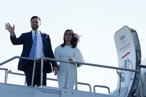 Usha Vance möchte nach Grönland reisen (hier mit J.D. Vance)