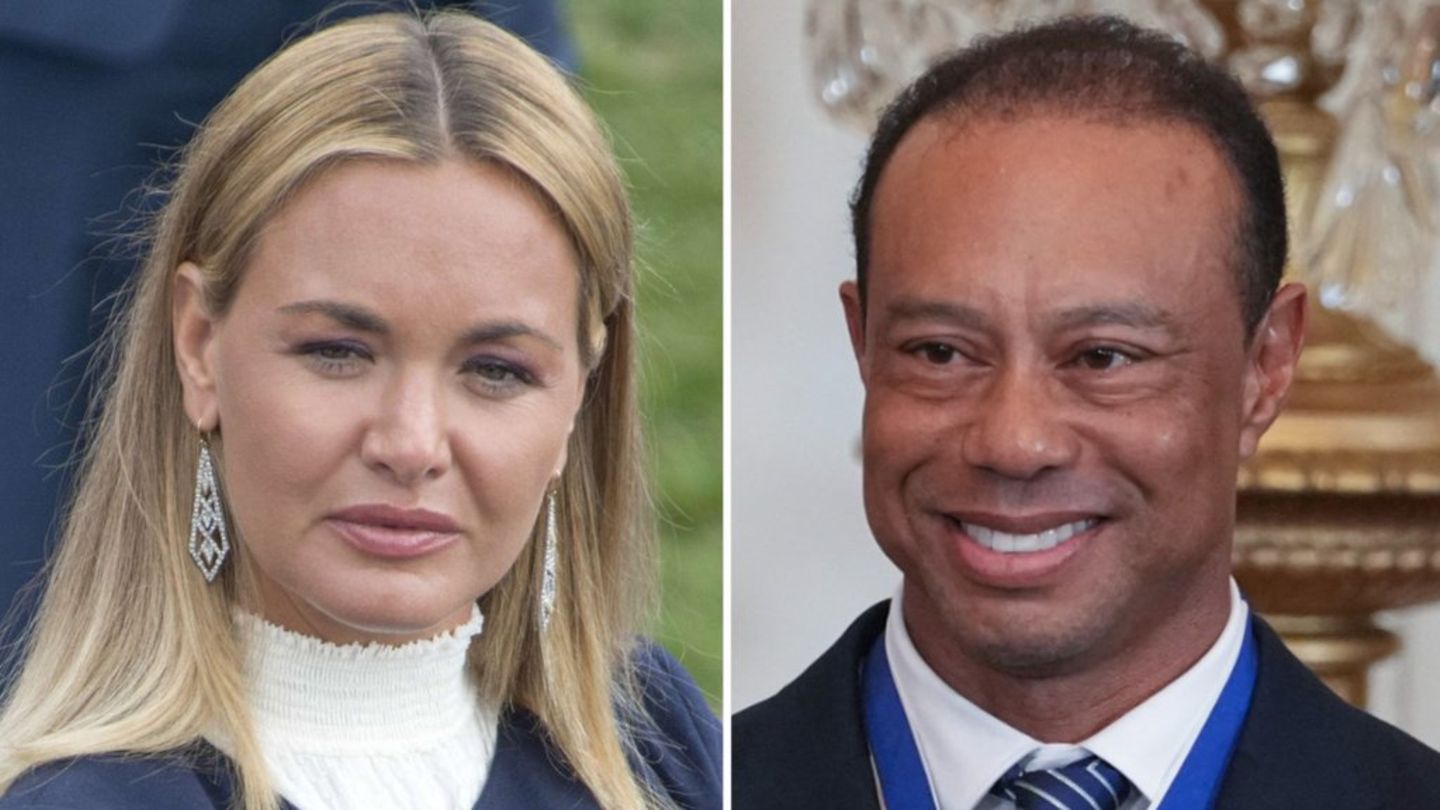 Vanessa Trump (l.) und Tiger Woods
