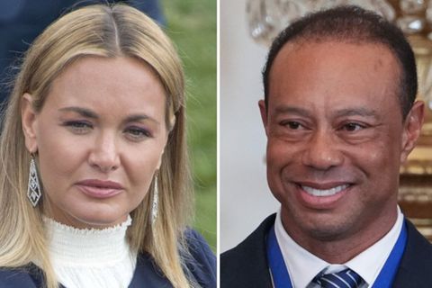 Vanessa Trump (l.) und Tiger Woods