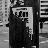 In ganz Deutschland ein Problem, auch in Chemnitz: der zunehmende Rechtsruck. Jemand hatte dieses Plakat an einem Chemnitzer Ampelpfahl aufgehängt, ehe es jemand anders wieder abriss