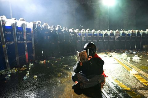 Protesthaltung