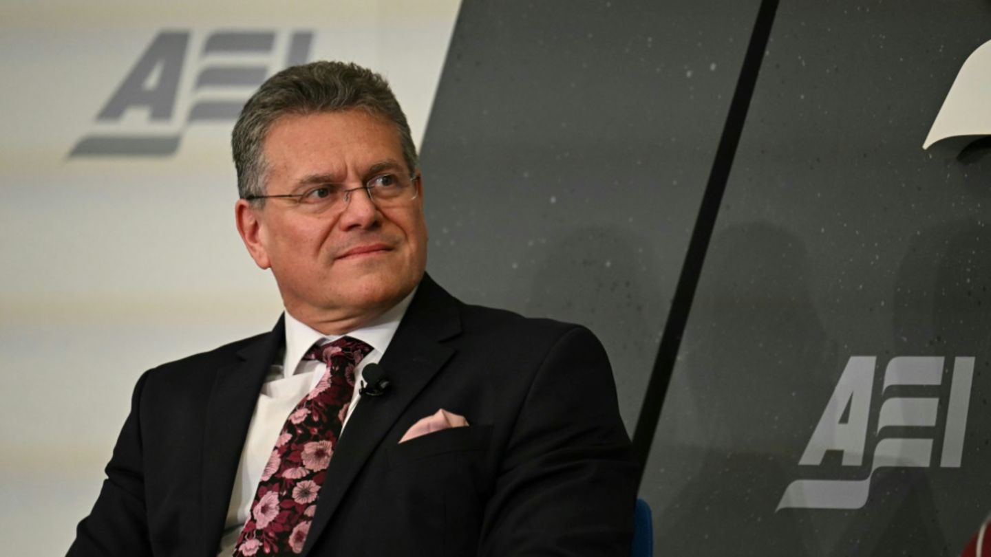 Sefcovic im Februar in den USA