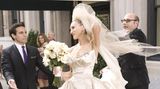 Sarah Jesscia Parker im Brautkleid in dem Film "Sex and the City", der 2008 ins kino kommt