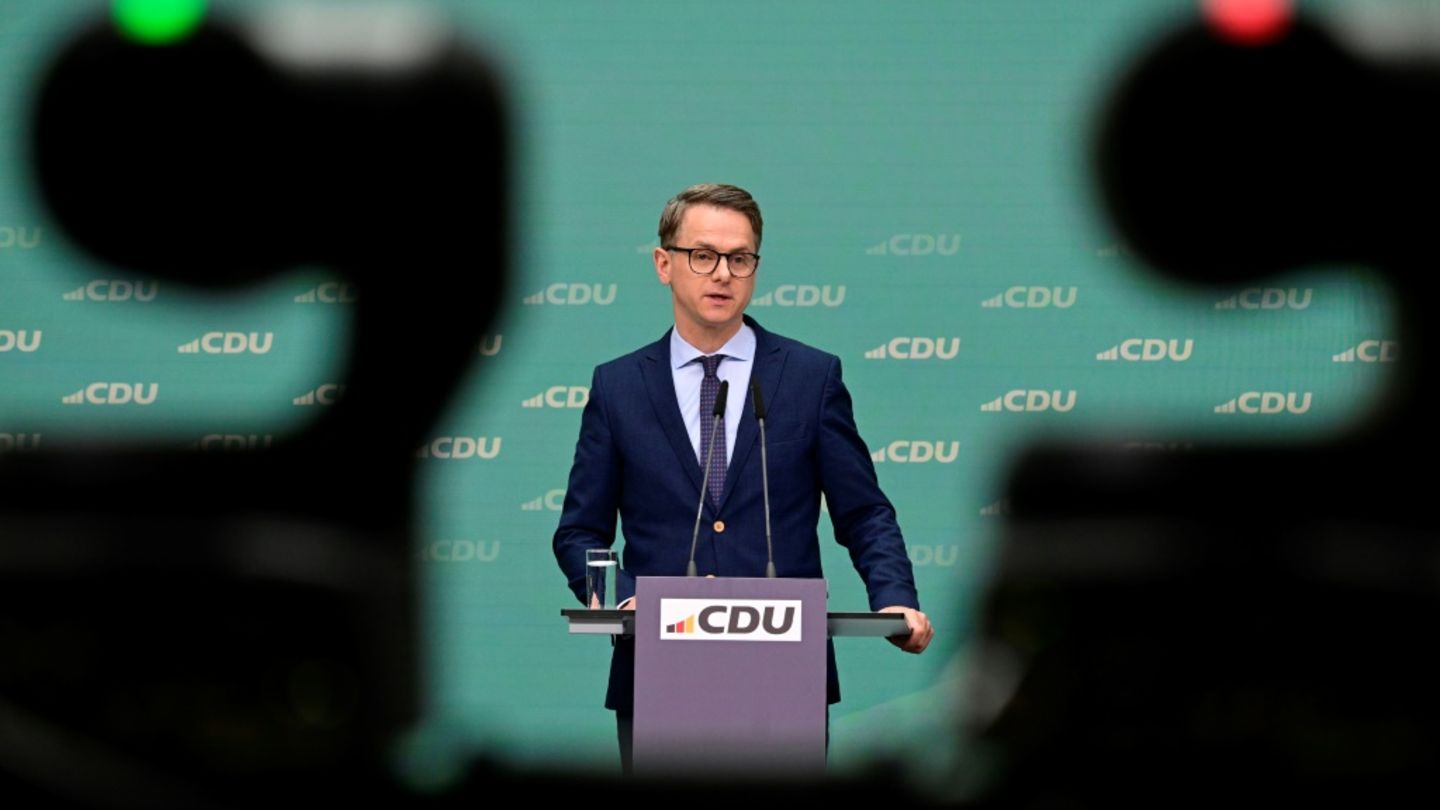 CDU erwartet noch "schwierige" Koalitionsgespräche mit SPD - Zeitplan offen