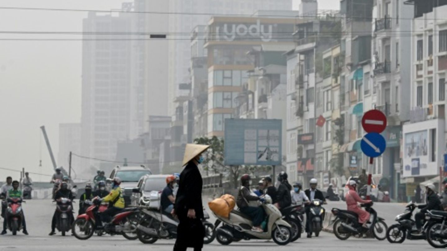 Dicke Luft in Hanoi