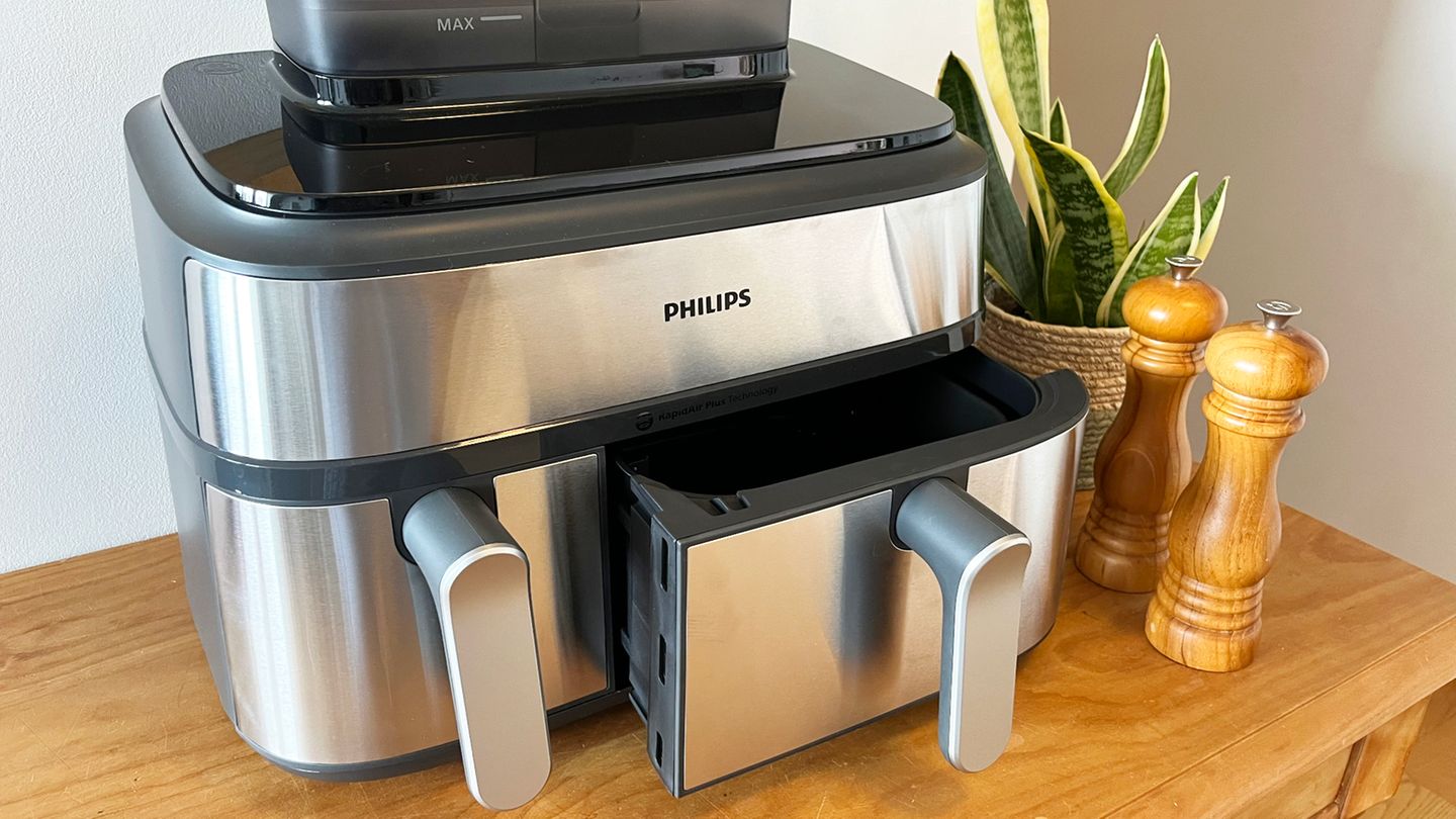 Dampf trifft Crunch: Heißluftfritteuse und Dampfgarer in einem: Philips Steam Airfryer im Test