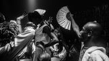 Teilnehmer von "Heavenly Bodies", einem Underground-Drag-Ballroom-Event während der Lagos Pride feiern
