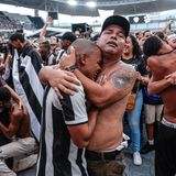 Botafogo-Fans feiern den Sieg ihrer Mannschaft