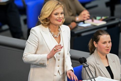 Julia Klöcker nach ihrer Wahl