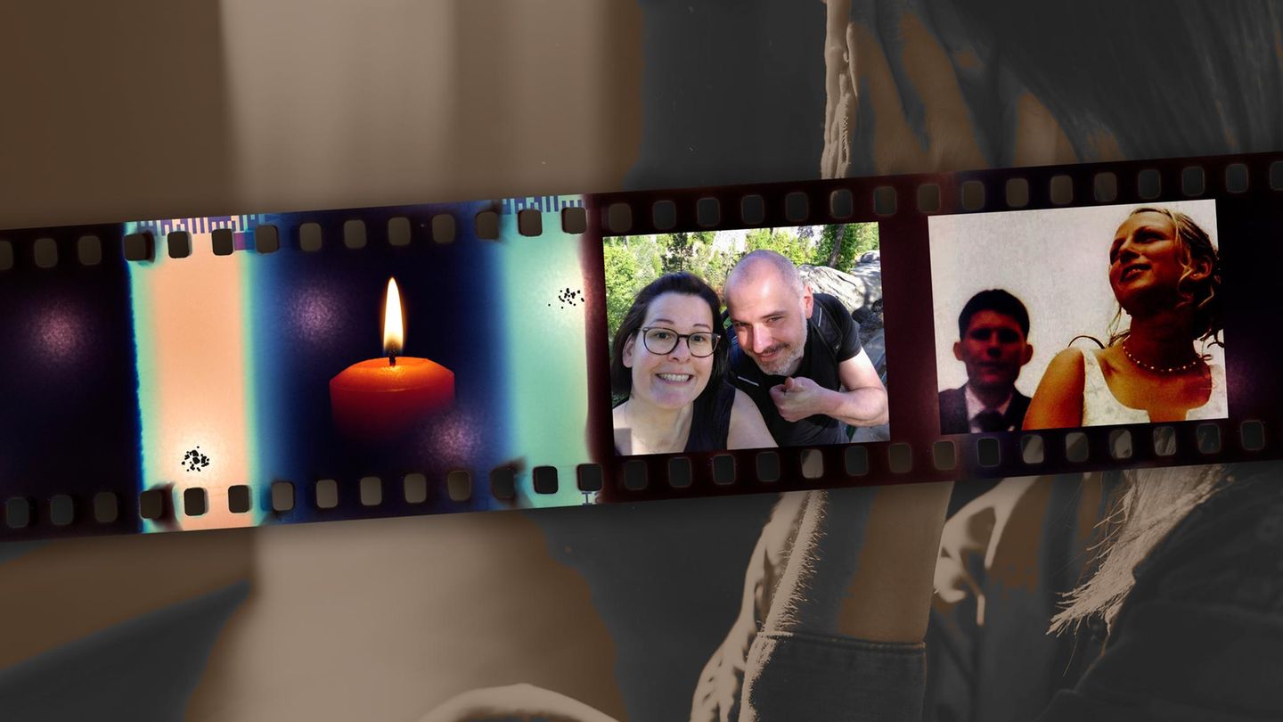 Bilder von Paaren aus glücklichen Zeiten