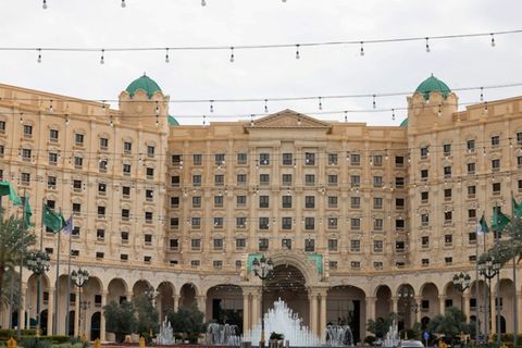 Verhandlungshotel Ritz-Carlton in Riad