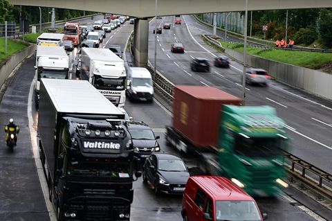Stau in Berlin 2021