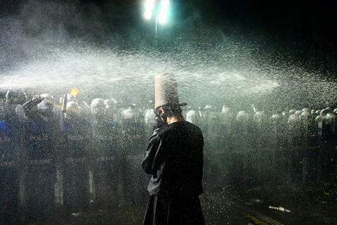 Foto von den Protesten von Yasin Akgül