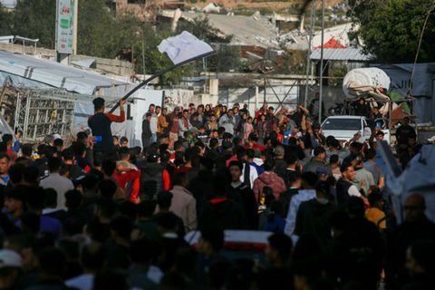 Protest in Beit Lahia