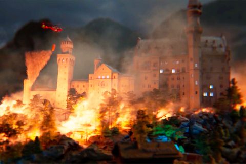 Im Miniatur-Wunderland in Hamburg können Besucher sich nun anschauen, was europäischen Ländern aufgrund des Klimawandels drohen könnte.