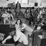 Phil Gurley hält vor einer Biologieklasse der East Palestine High School einen Vortrag über den Sanierungsprozess