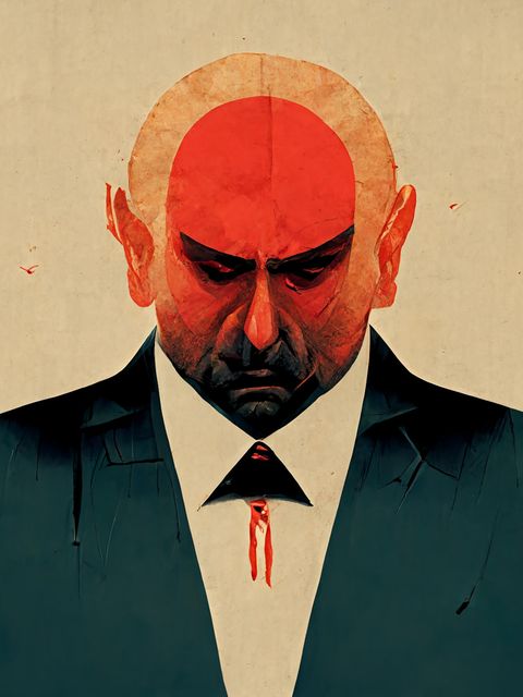 Pathologischer Narzisst Illustration