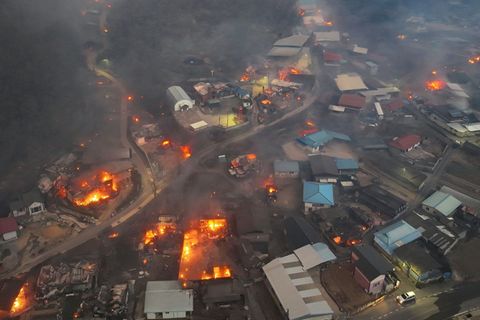 Brände in Südkorea