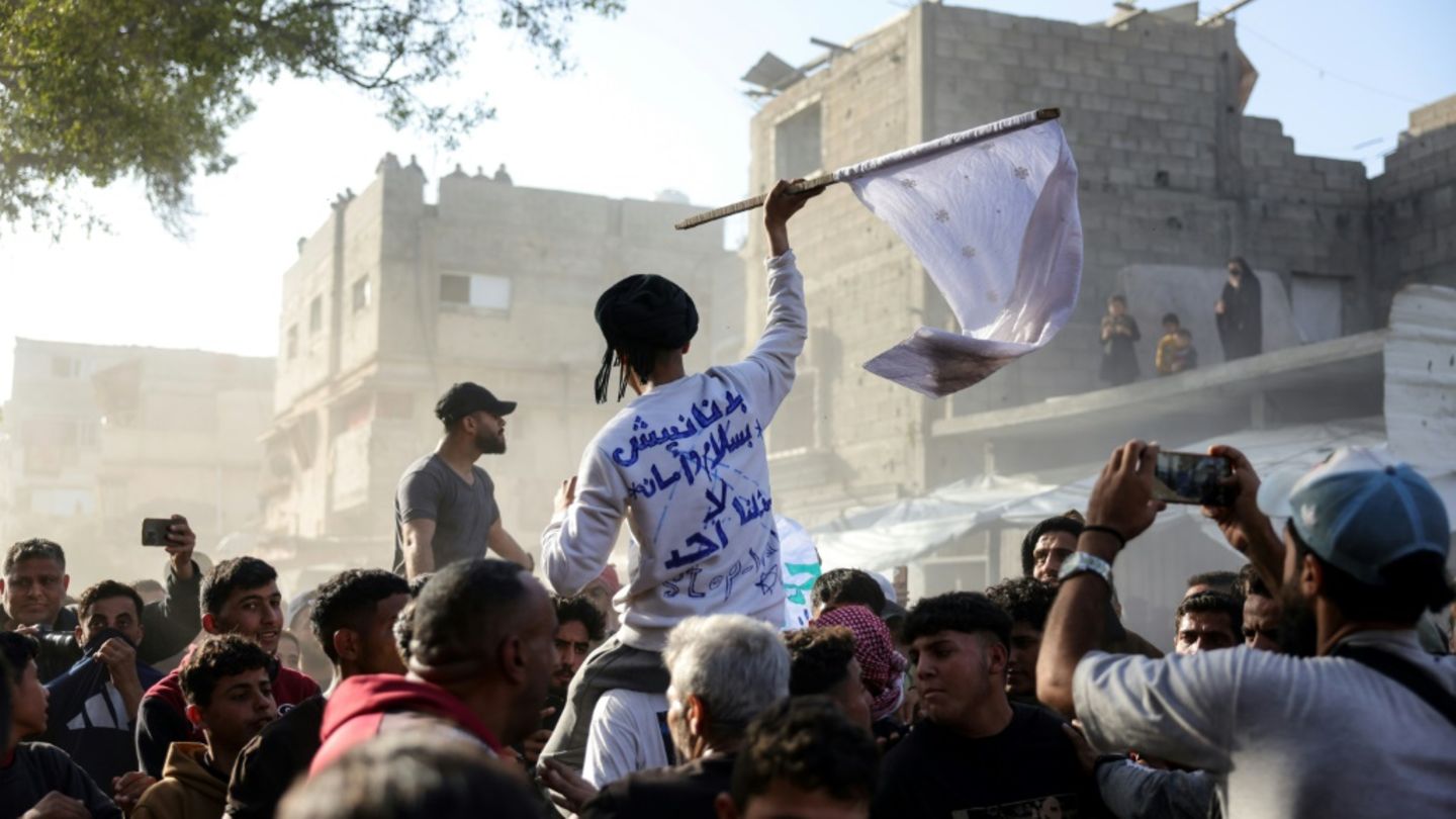 Protest im Gazastreifen