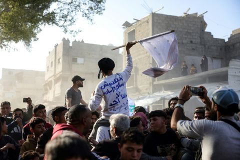 Protest im Gazastreifen
