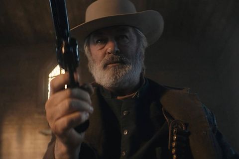 Szene aus dem Film "Rust" mit Alec Baldwin