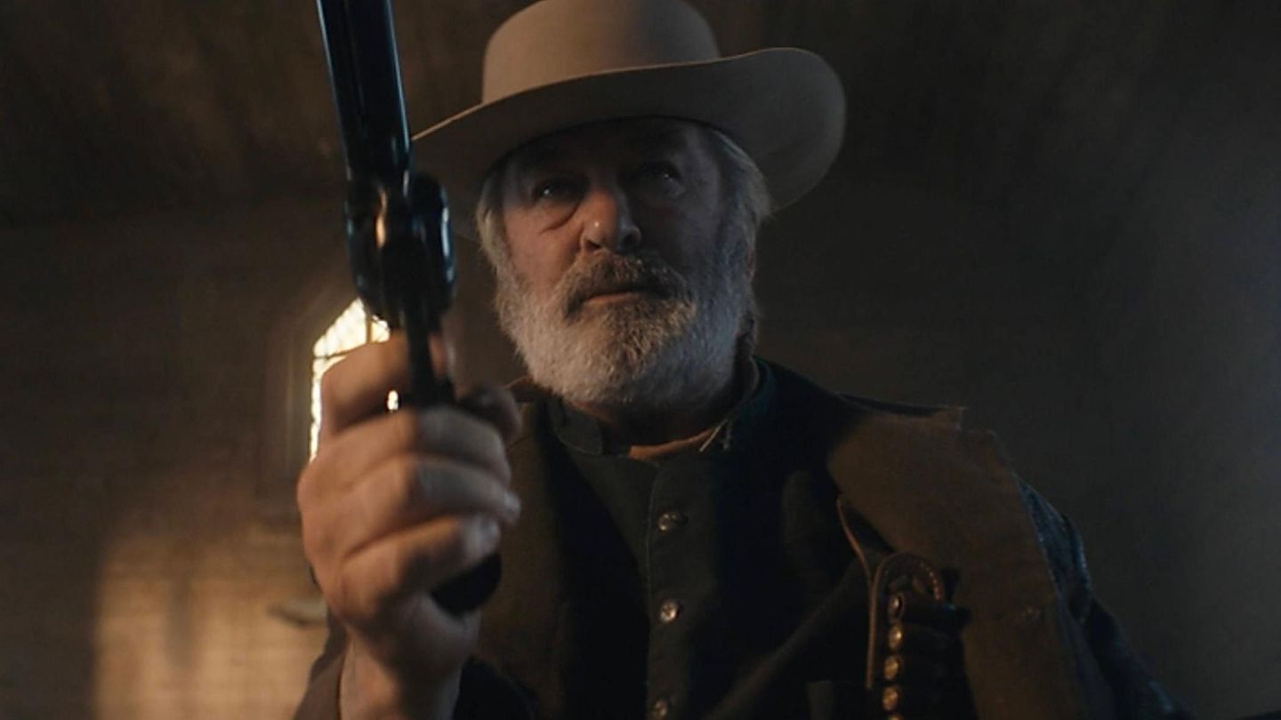 Szene aus dem Film "Rust" mit Alec Baldwin
