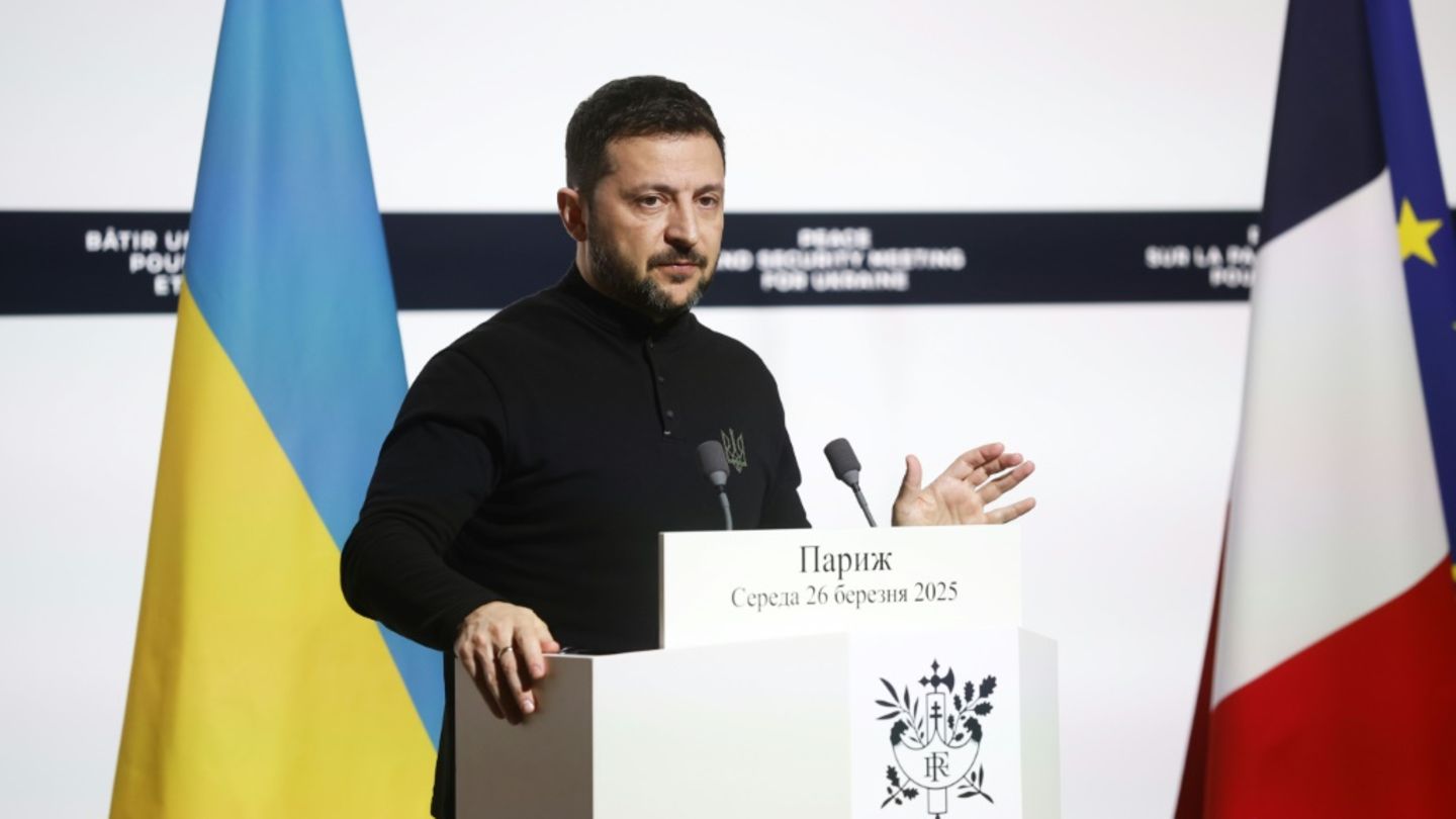Der ukrainische Präsident Wolodymyr Selenskyj