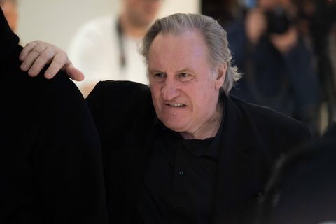 Gérard Depardieu im Gericht in Paris