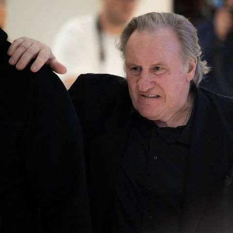 Gérard Depardieu in the court in Paris