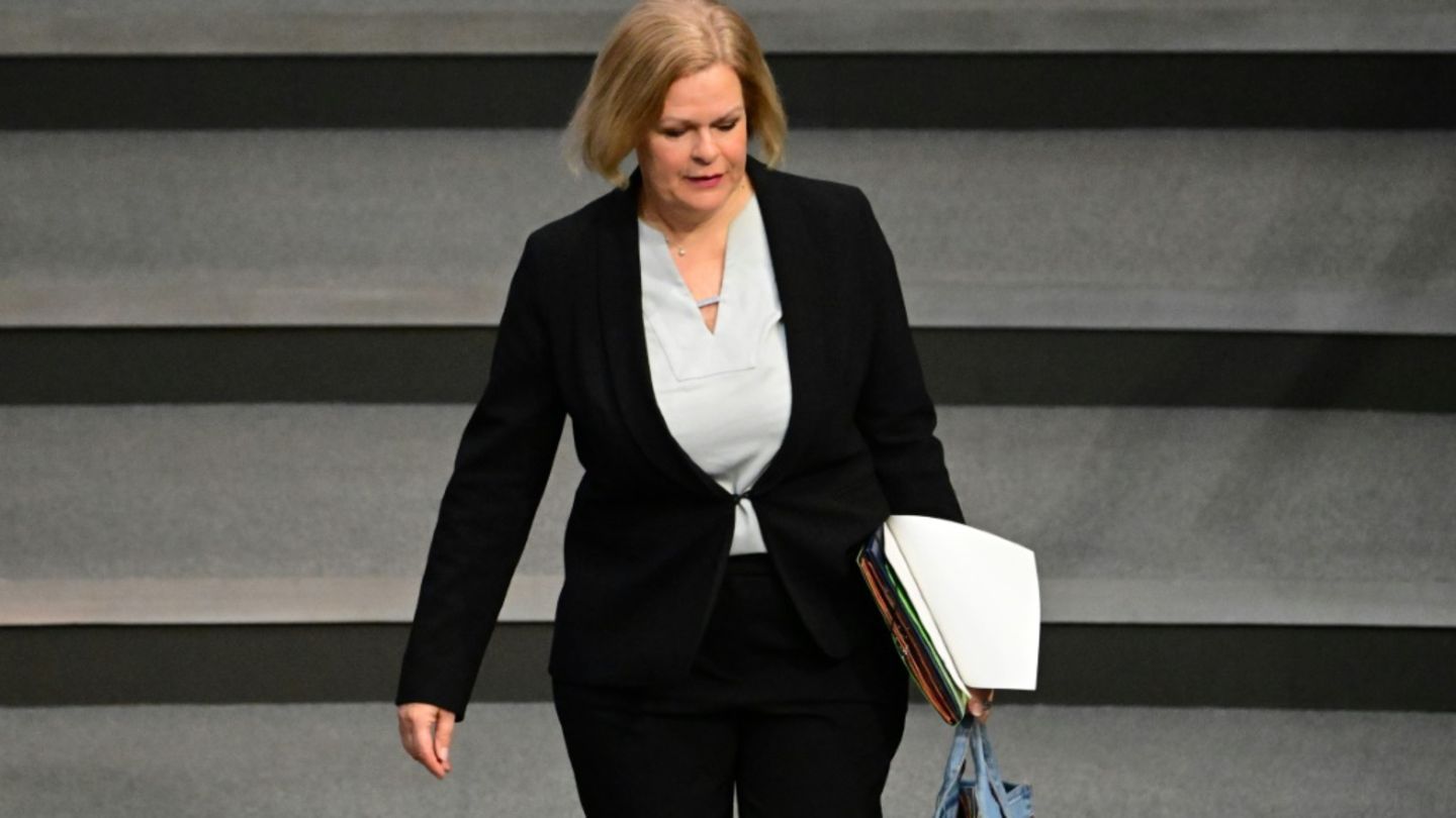 Bundesinnenministerin Nancy Faeser (SPD)