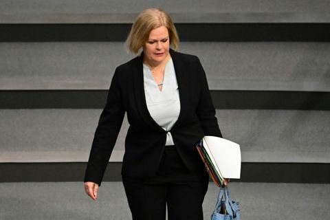 Bundesinnenministerin Nancy Faeser (SPD)