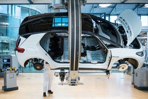 Autoproduktion in Dresden