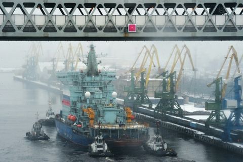 Der russische Eisbrecher "Arktika"