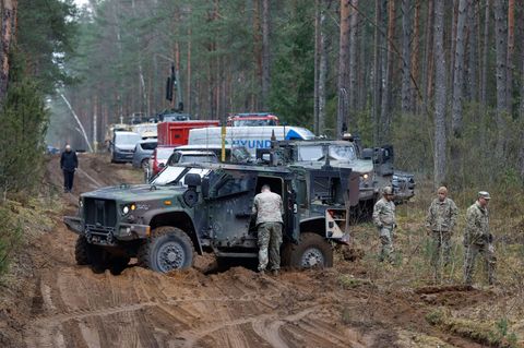 Vier US-Soldaten gelten nach einer Militärübung in Litauen als vermisst und werden gesucht