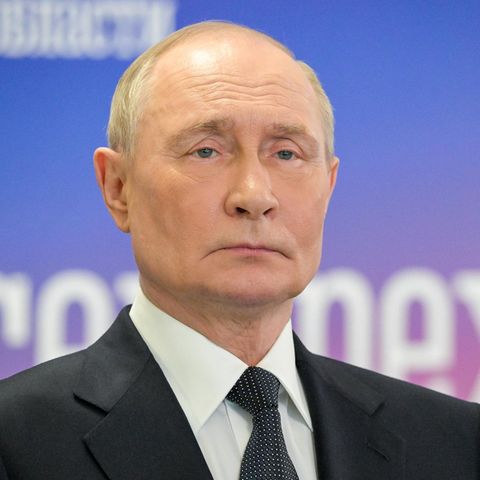 Der russische Präsident Wladimir Putin bei einem Arktisforum