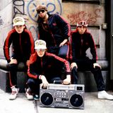 Beastie Boys mit Ghettoblaster auf der Straße in New York