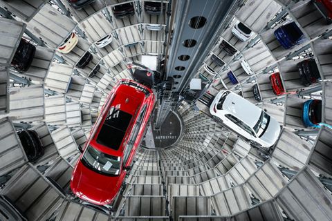 Neuwagen von VW