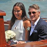 Bastian Schweinsteiger und Ana Ivanovic bei ihrer Hochzeit in Venedig