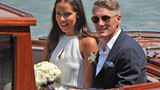 Bastian Schweinsteiger und Ana Ivanovic bei ihrer Hochzeit in Venedig