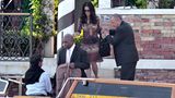 Francois-Henri Pinault and Salma Hayek in Venedig