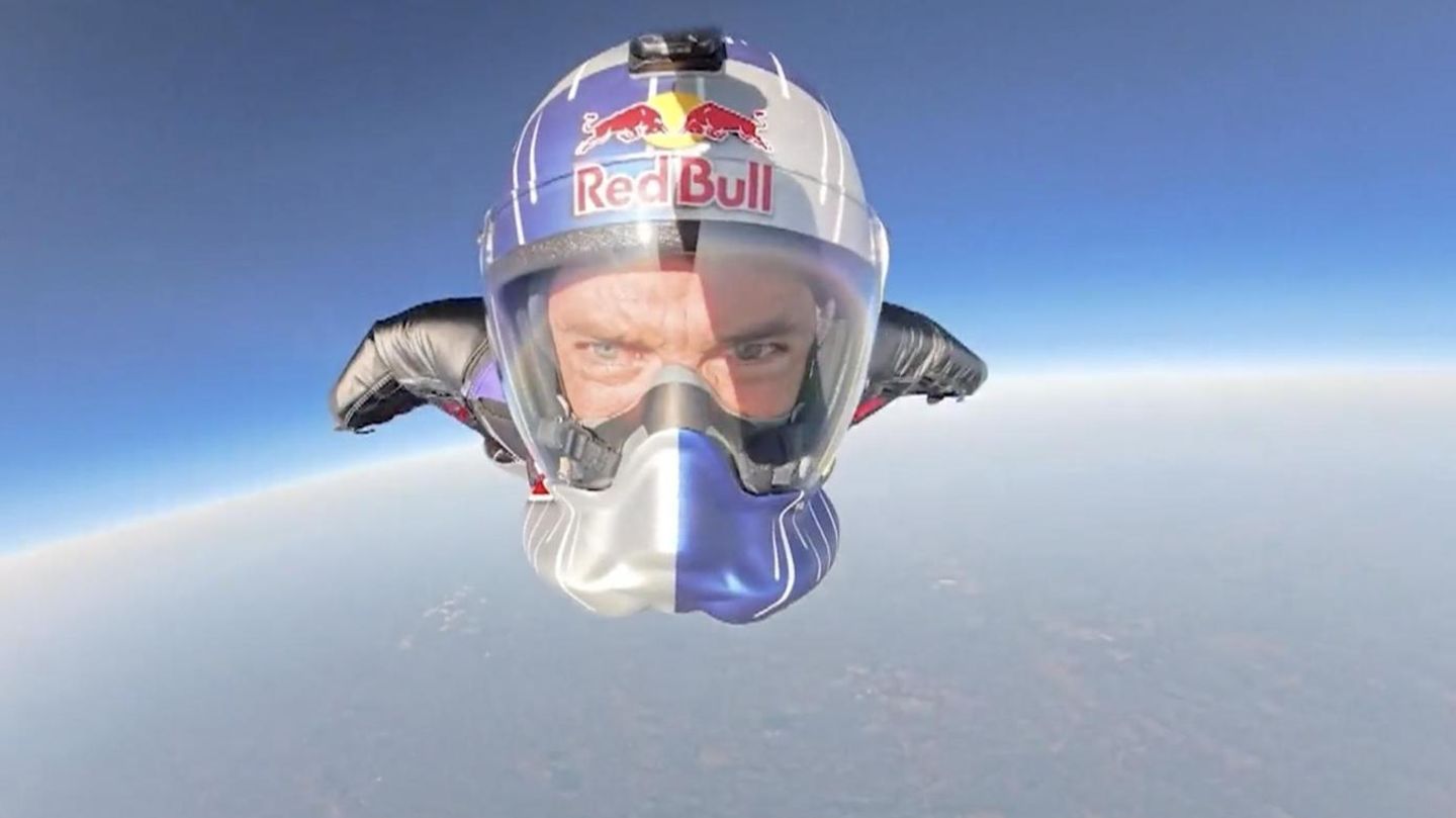 "Wie ein Astronaut": Extremsportler knackt drei Weltrekorde auf einmal